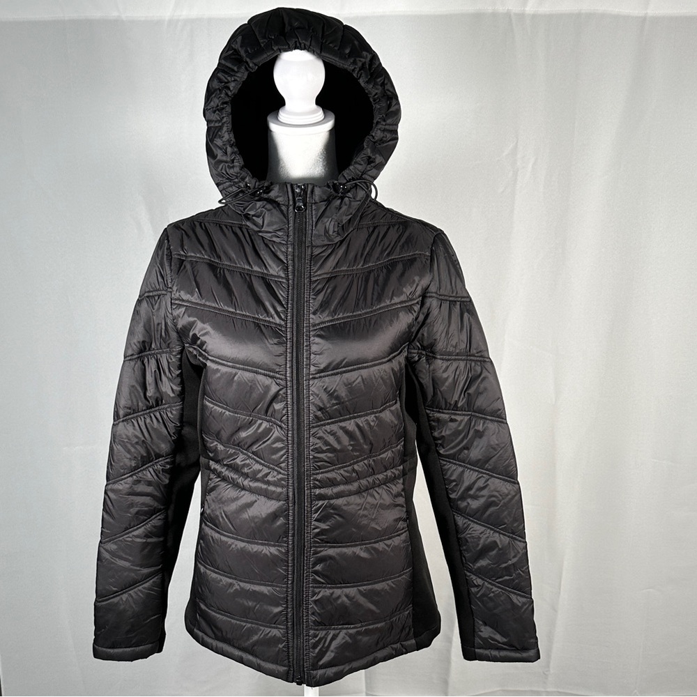 Women's Black Puffer Jacket - Guess